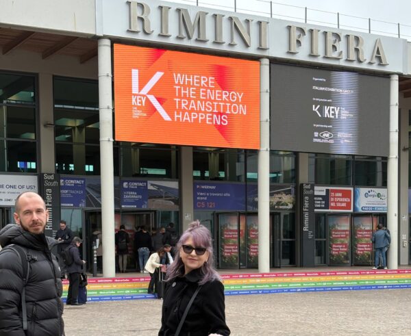 Team E-CasaItalia Srl in visita alla fiera KEY Energy 2026 a Rimini