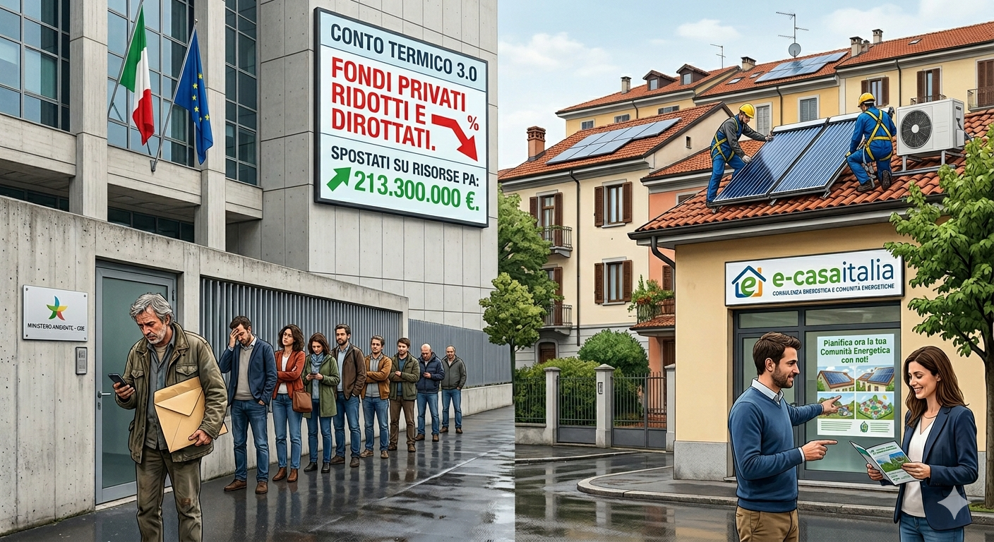 Homepage - 157 Infografica Sulla Riduzione Dei Fondi Conto Termico 3.0 Per I Privati E Soluzioni Di E-Casaitalia