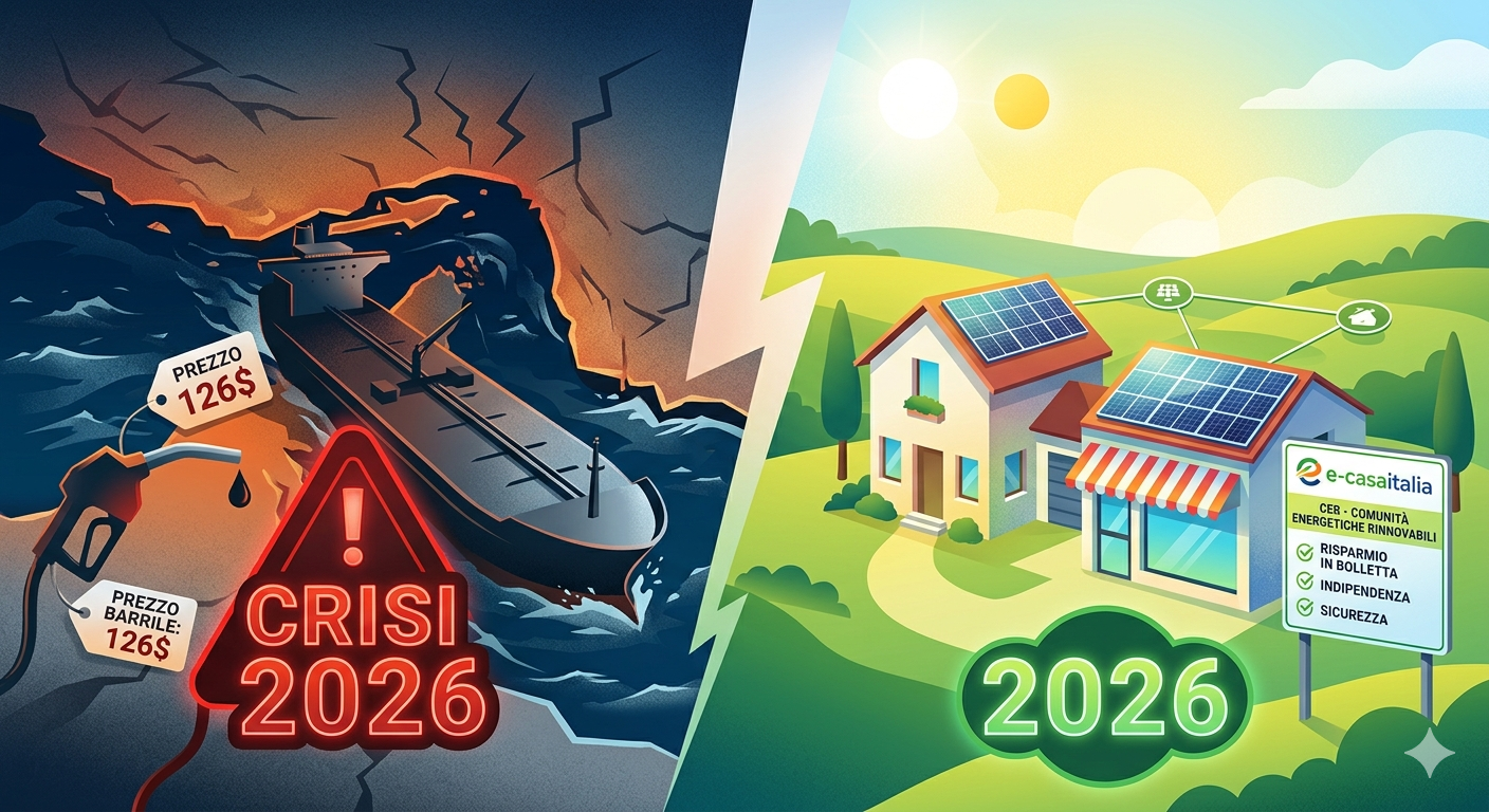 Homepage - 157 Infografica Sulla Crisi Energetica 2026: Confronto Tra Rincari Del Petrolio E Soluzioni Rinnovabili Di E-Casaitalia