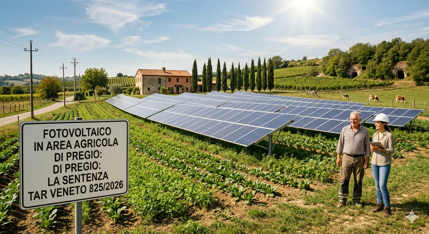 Homepage - 159 Installazione Di Pannelli Fotovoltaici In Un'Area Agricola Di Pregio Autorizzata Dal Tar Veneto