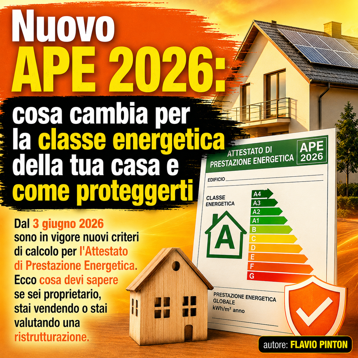 Homepage - 159 Infografica Sulla Classe Energetica Della Casa Con Focus Sul Nuovo Ape 2026 E La Direttiva Case Green
