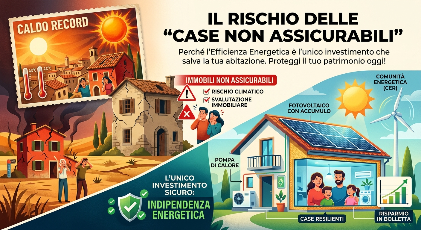 Le 4 ragioni per cui il caldo record e le case "non assicurabili" ti impongono di investire ora in efficienza energetica - 2 Case Non Assicurabili - Le 4 Ragioni Per Cui Il Caldo Record E Le Case &Quot;Non Assicurabili&Quot; Ti Impongono Di Investire Ora In Efficienza Energetica - 1