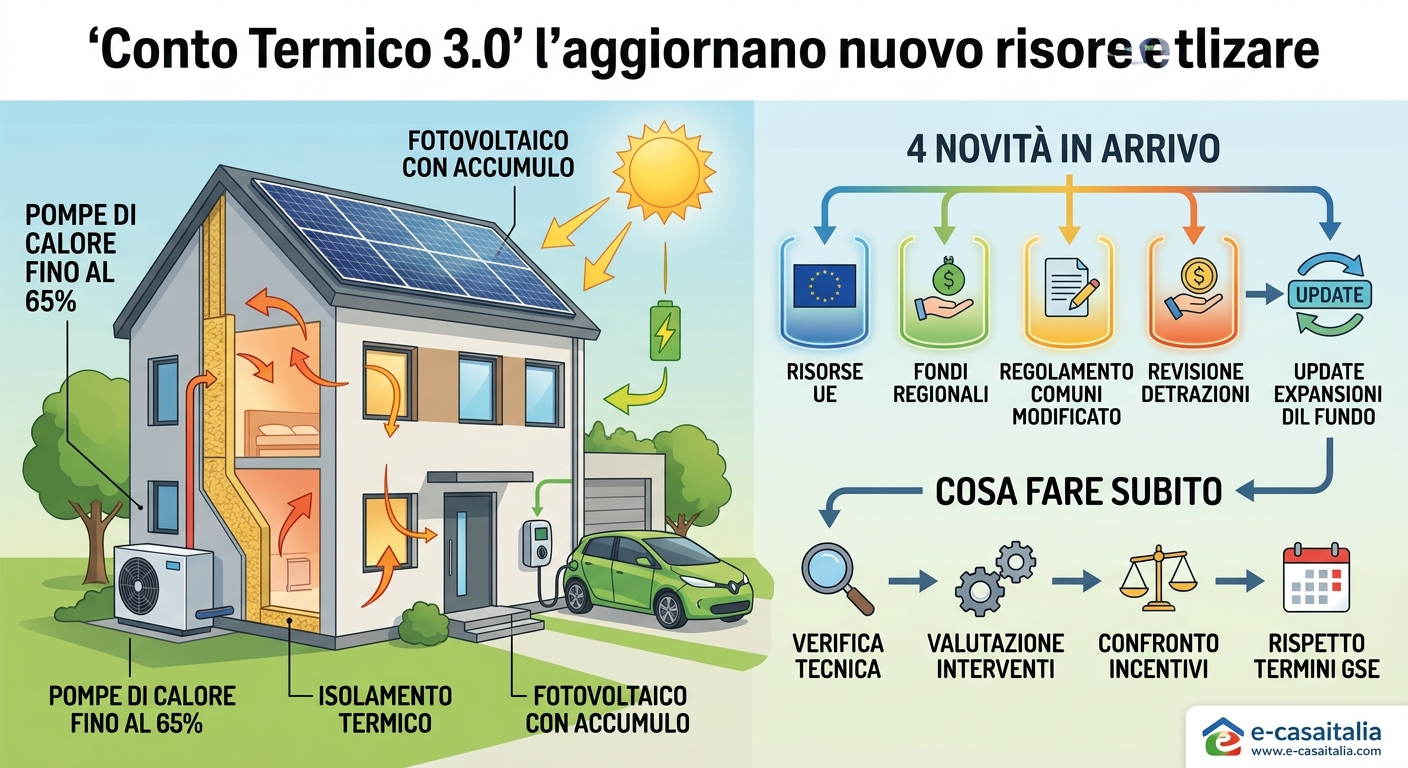Conto Termico 3.0 – Pompa Di Calore Installata Da E-Casaitalia